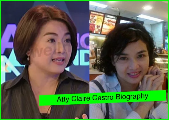 Atty Claire Castro Biography
